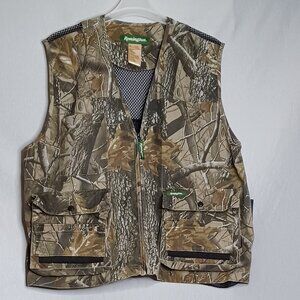 Remington Vest Mens XL Hardwoods Camouflage Outdoor Hunting Gorpcore Sportswear